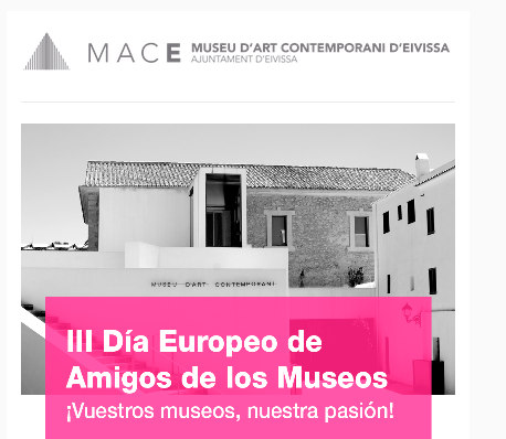 III Día Europeo de  Amigos de los Museos, 11 I 10 I 2025