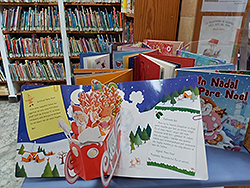 Exposició de llibres de Nadal