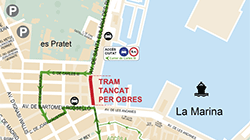 Tram tancat