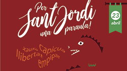 Per sant Jordi, una paraula