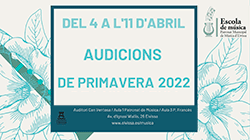 Audicions de Primavera